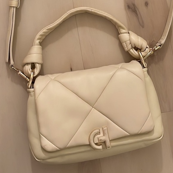 Cole Haan Quilted Shoulder Bag in Ivory - Picture 1 of 6